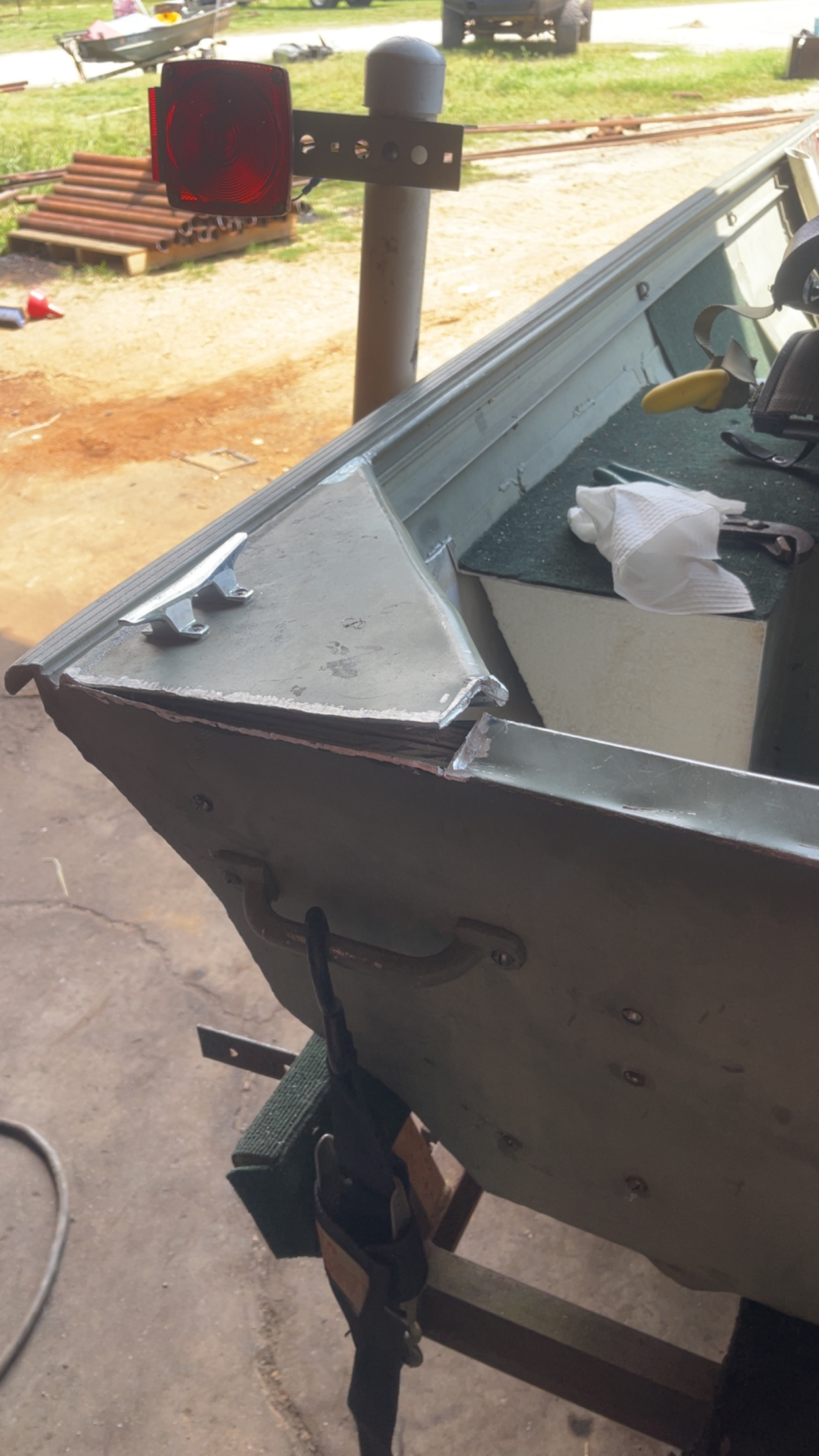 Aluminum Boat Repair - Image 4